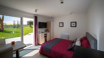 1 chambre, chambres insonorisées, fer et planche à repasser