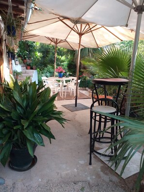 Restauration en plein air