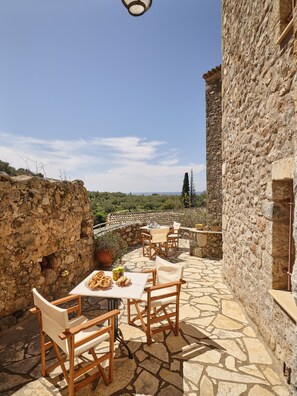 Classic House | Terrace/patio - Petreas Tower (West Mani)