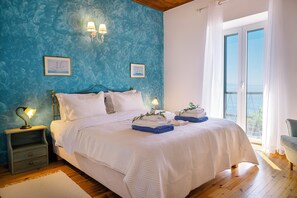 3 bedrooms, iron/ironing board, travel cot, free WiFi - Nissaki Olive Press Villas - THE OLIVE PRESS (Corfu)