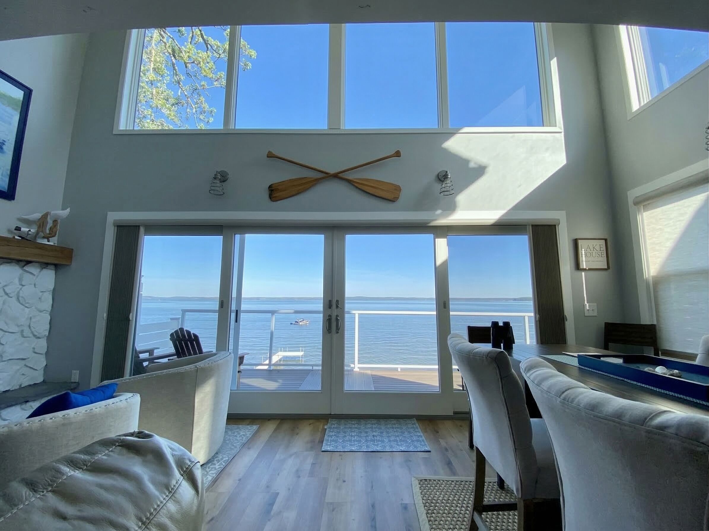 view from the main floor 