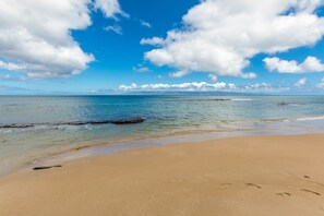 On the beach