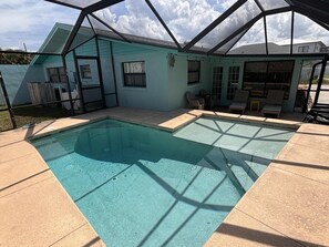 House, 3 Bedrooms | Pool | A heated pool