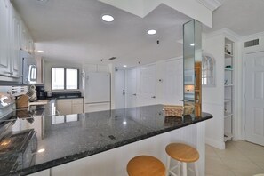 Condo, 2 Bedrooms | Private kitchen - 5301 Shorehom By The Sea 73 2 Bedroom Condo by RedAwning (New Smyrna Beach)