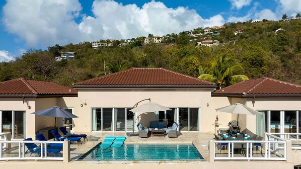 Pool - Chase the Sun! Incredible Views! Interior Bedrooms! (St John)