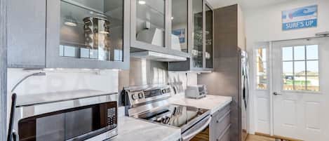 Ferienhaus, 5 Schlafzimmer | Eigene Küche | Kühlschrank, Mikrowelle, Ofen, Herdplatte