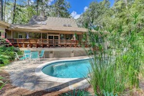 Alberca al aire libre 