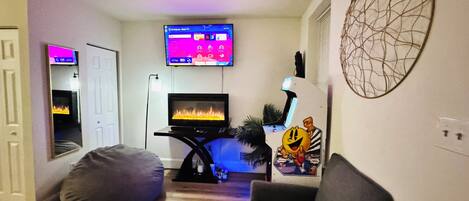 Télévision LED de 55 pouces avec chaßnes numériques, télévision