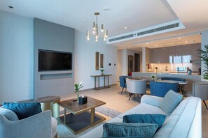 Living area - Aura Suites  (Dubai)