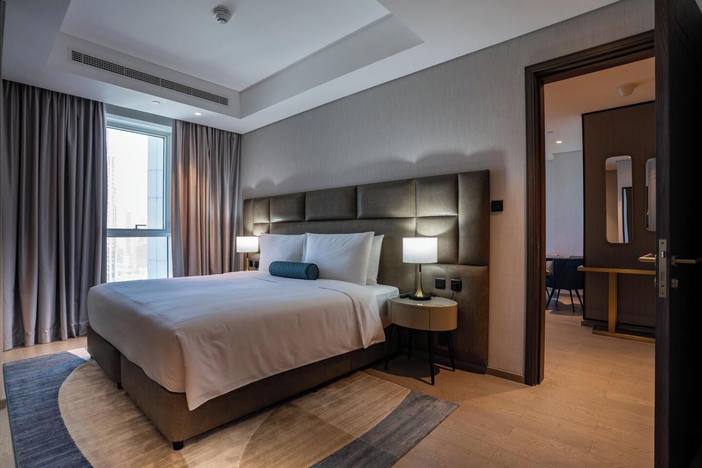 Deluxe-huoneisto, 1 suuri parisänky, kaupunkinäköala, torni