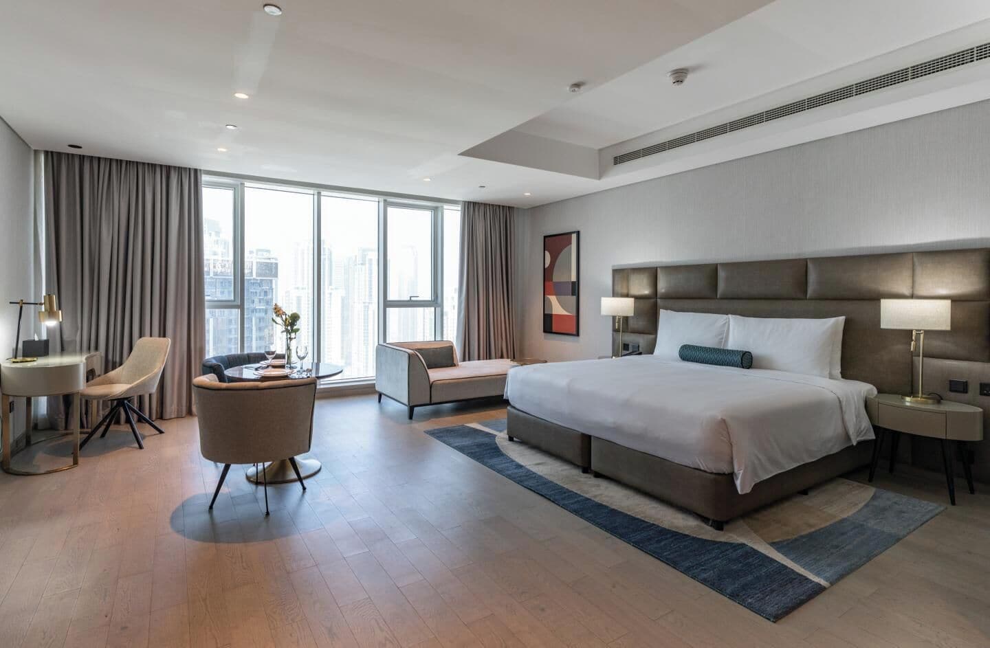 Studio Supérieur, 1 grand lit, vue ville