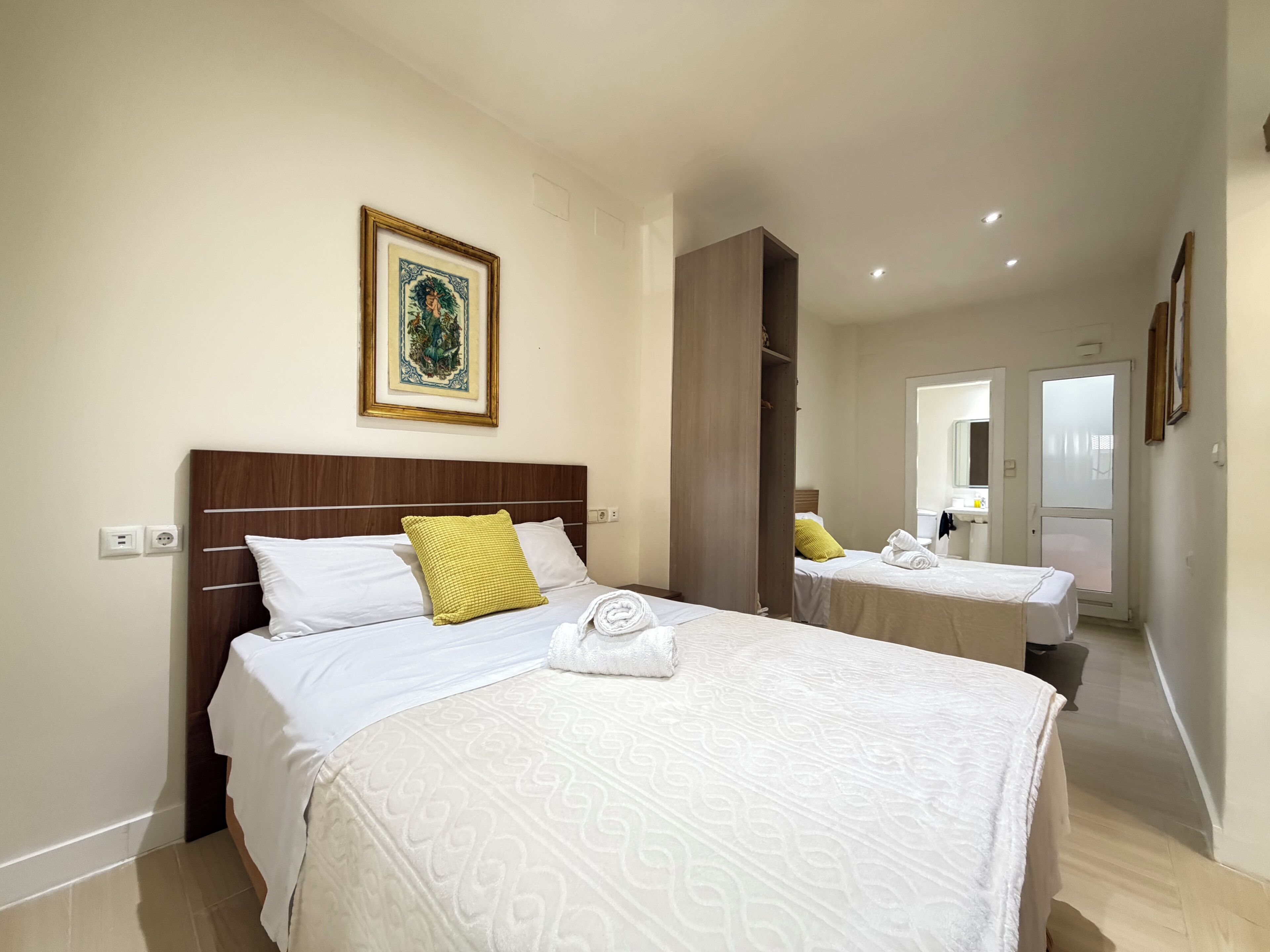 1 bedroom, iron/ironing board, free WiFi, bed sheets