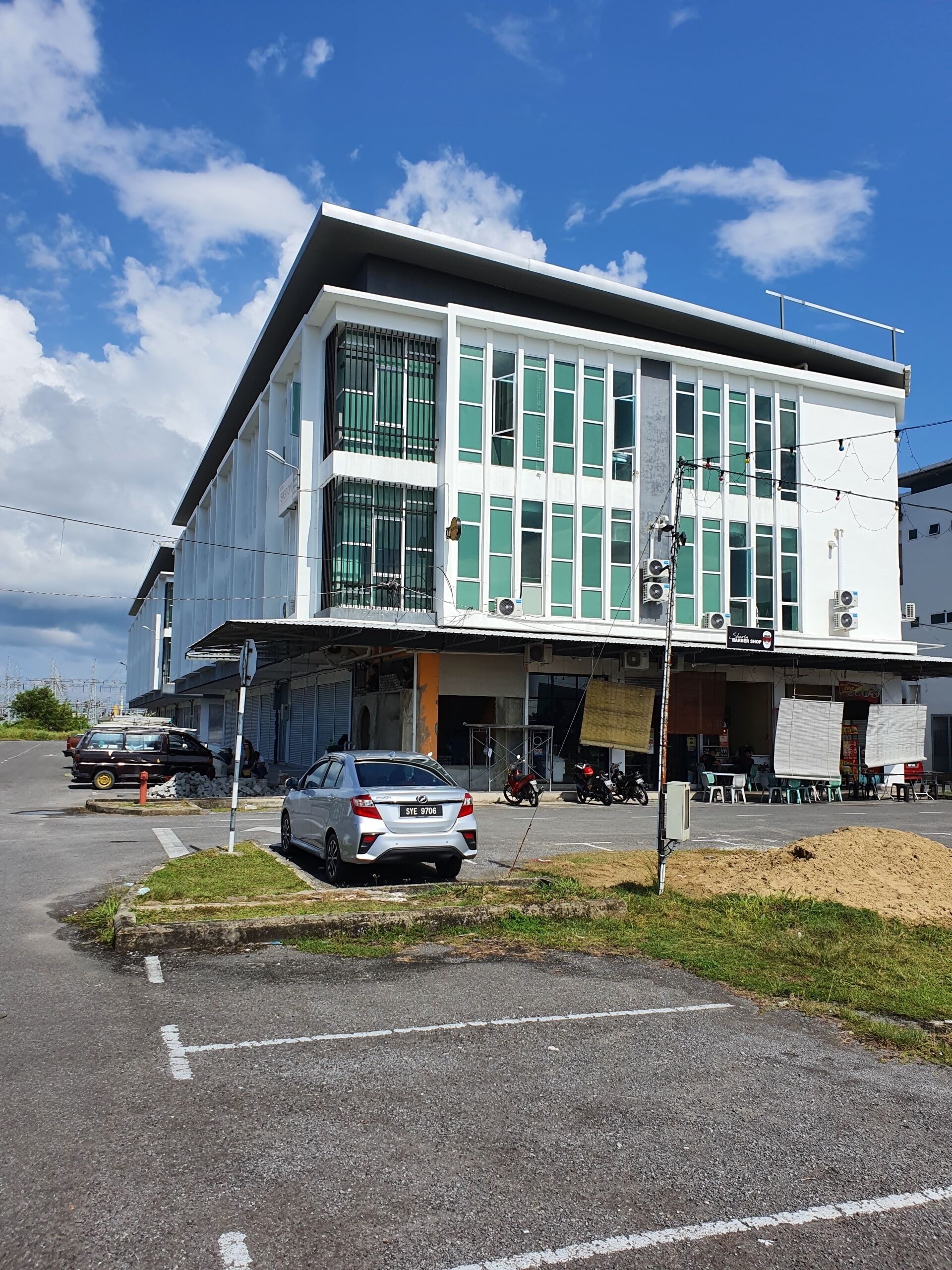 Façade de l’hébergement