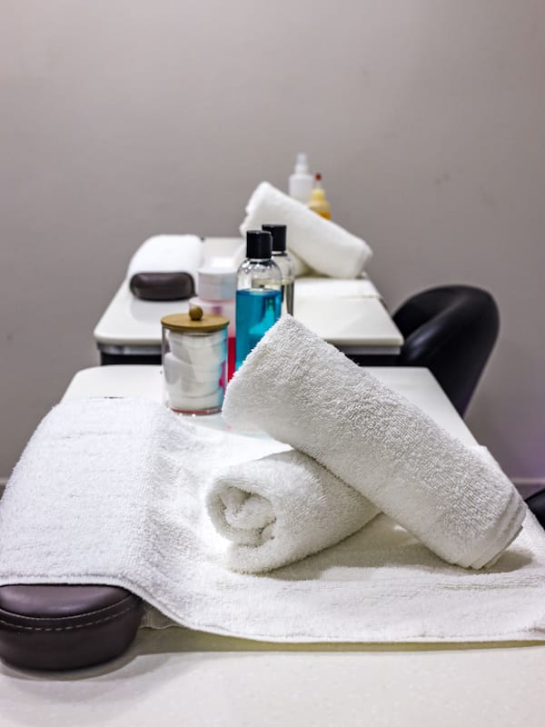 Hot tub, body treatments, aromatherapy, deep-tissue massages