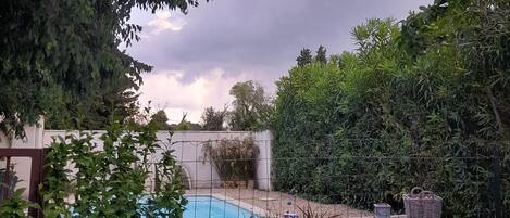 Alberca al aire libre