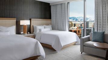 Standard, Full Kitchen, 2 Queen Beds | 1 bedroom, pillowtop beds, in-room safe, desk