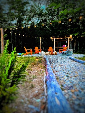 Overnattingsstedets uteområder