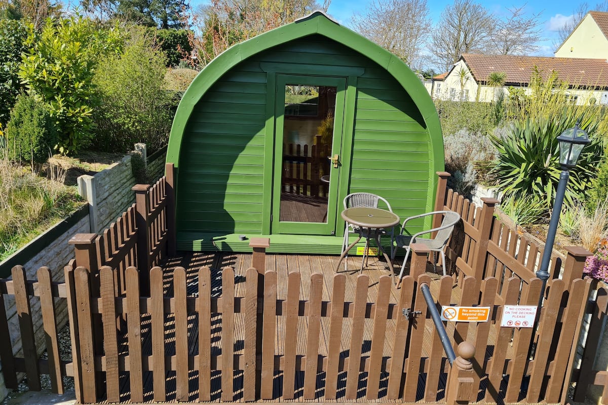 클래식 샬레, 호수 전망 (Swallow - Glamping Pod ) | 외관
