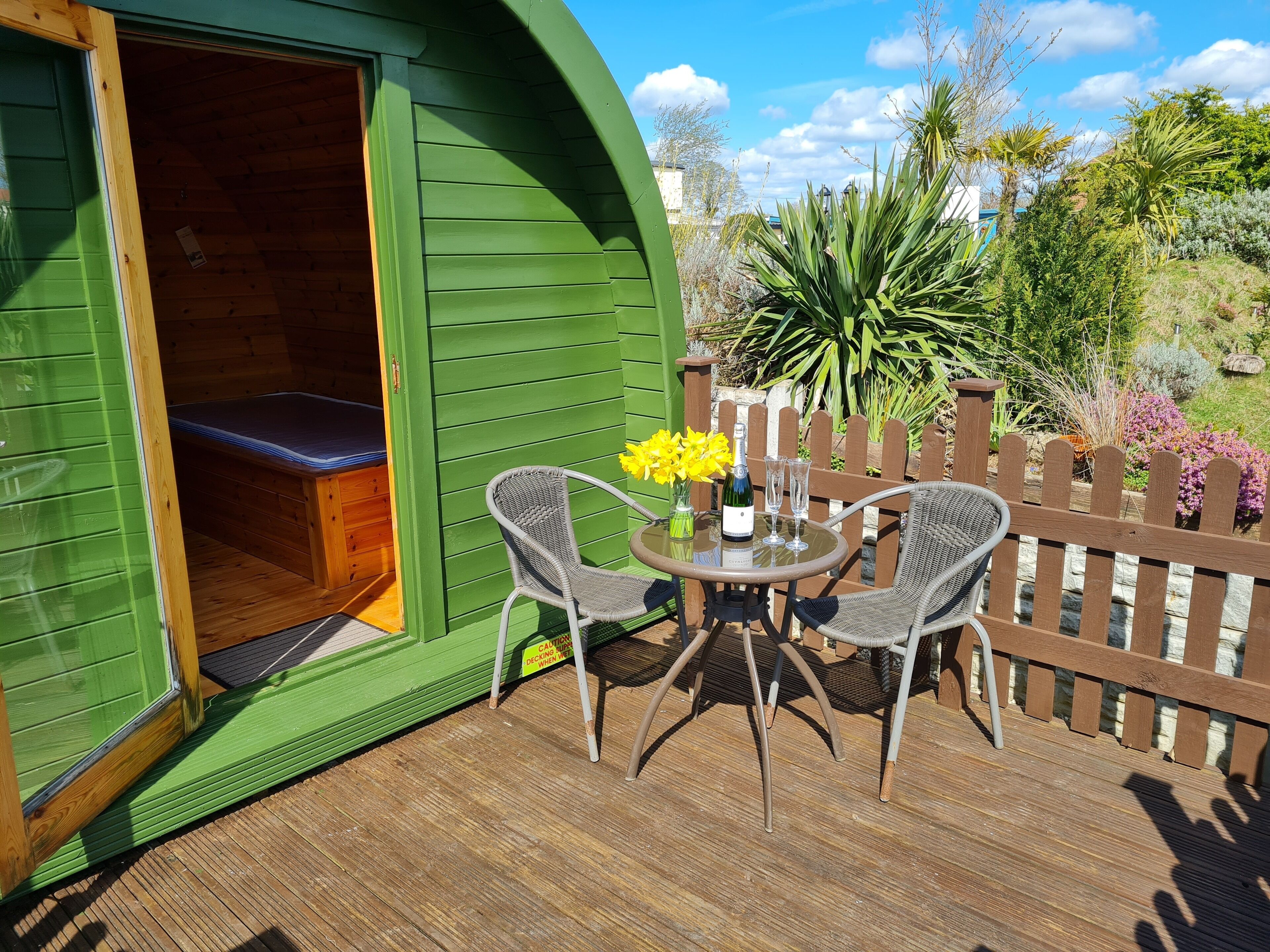 Classic Chalet, Lake View (Swallow - Glamping Pod ) | Exterior