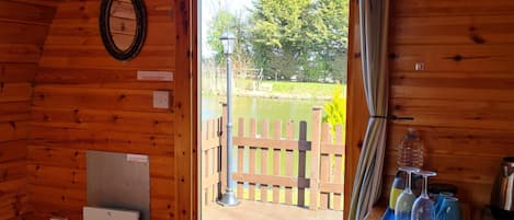 Classic Chalet, Lake View (Swallow - Glamping Pod ) | Interior