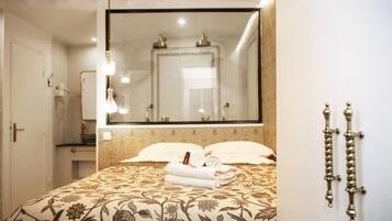 2 chambres, fer et planche Ă repasser, Wi-Fi, draps fournis