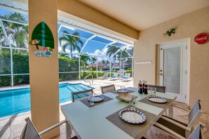 Außenpool, beheizter Pool