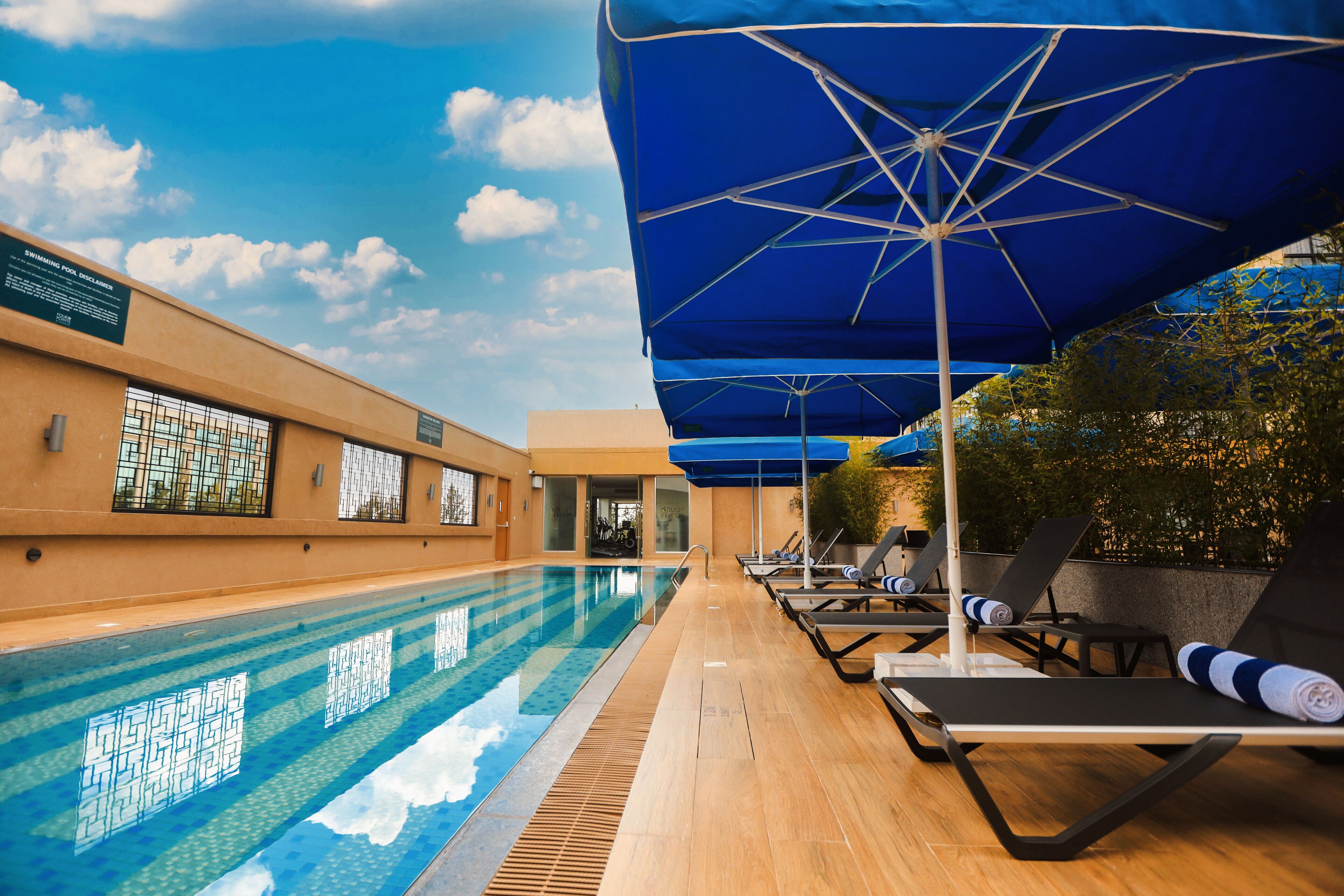 Alberca al aire libre 