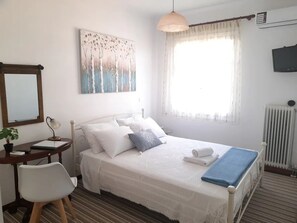 1 makuuhuone, silitysrauta/-lauta, vauvan matkasänky, ilmainen Wi-Fi