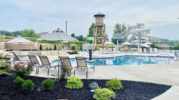 Indoor pool, a heated pool