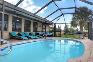 Piscine chauffée