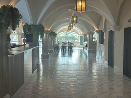 Zona de estar del vestíbulo