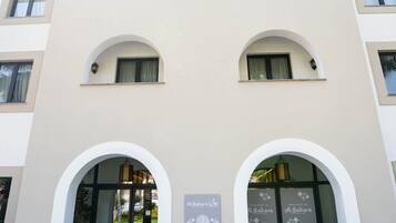 Facciata della struttura