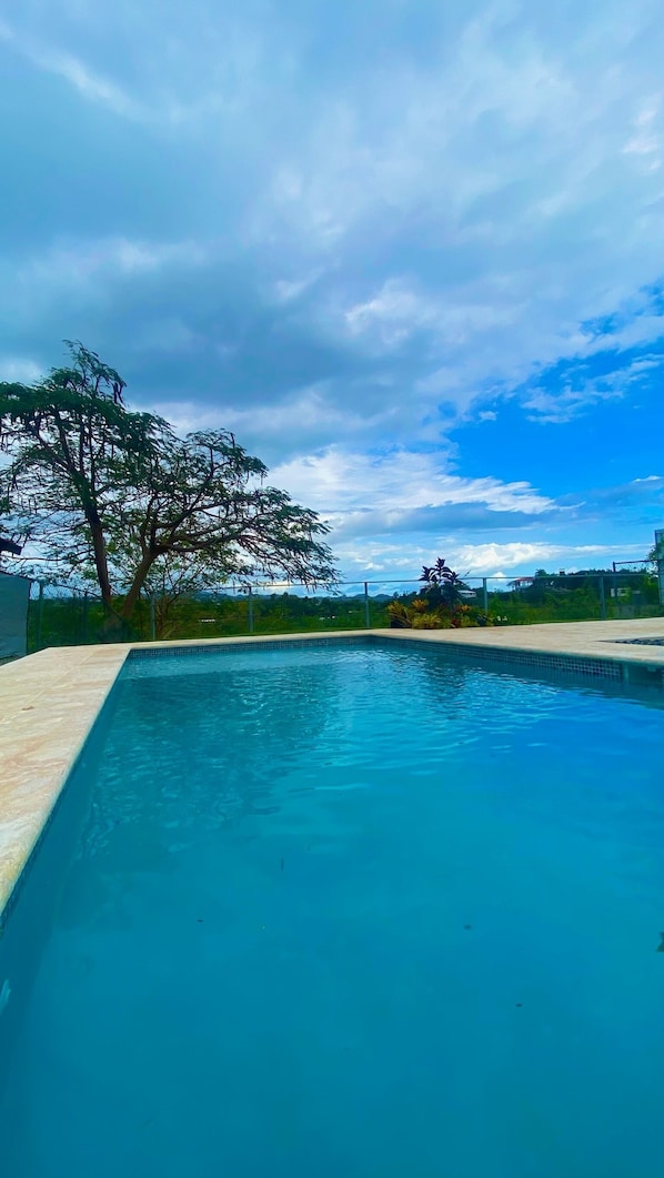 Alberca al aire libre