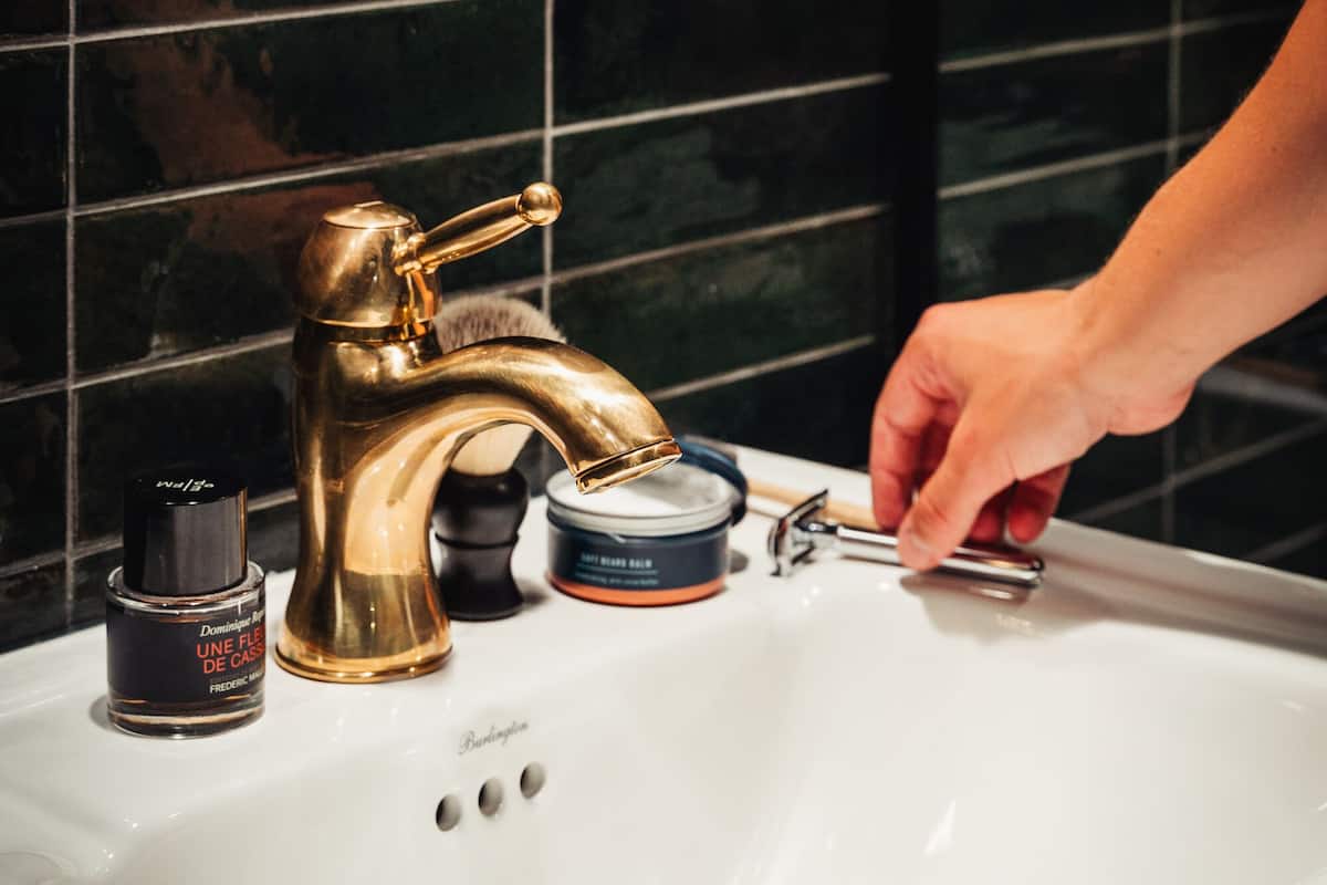 Designer toiletries, hair dryer, bathrobes, slippers