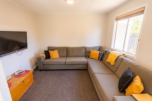 TV connectée, cheminée