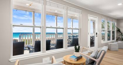 'Surfside Retreat' Spacious Beachfront Home Heated, Swim Spa, Pet Friendly