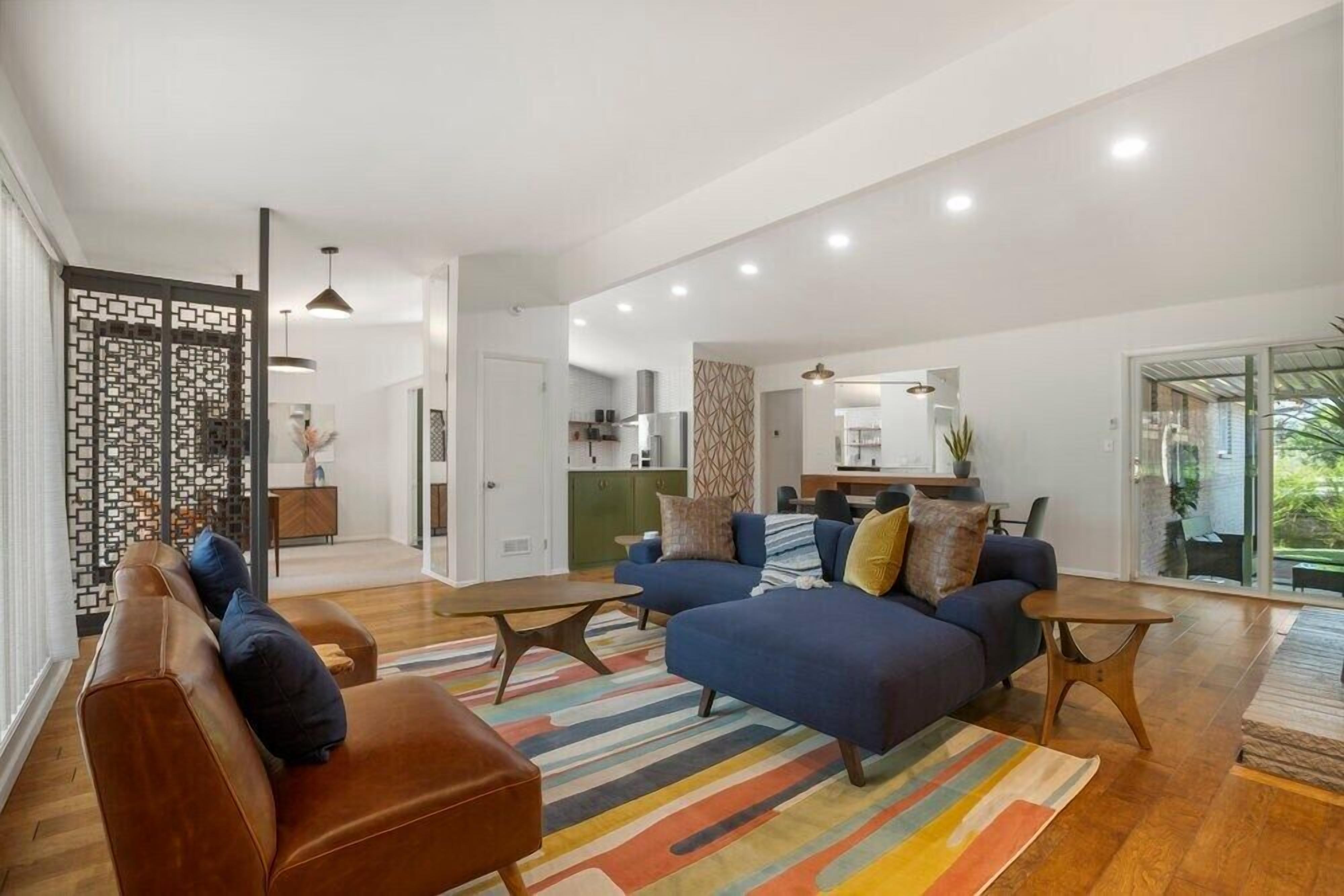 TV, video games, books, offices