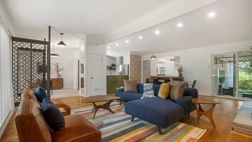 TV, video games, books, offices