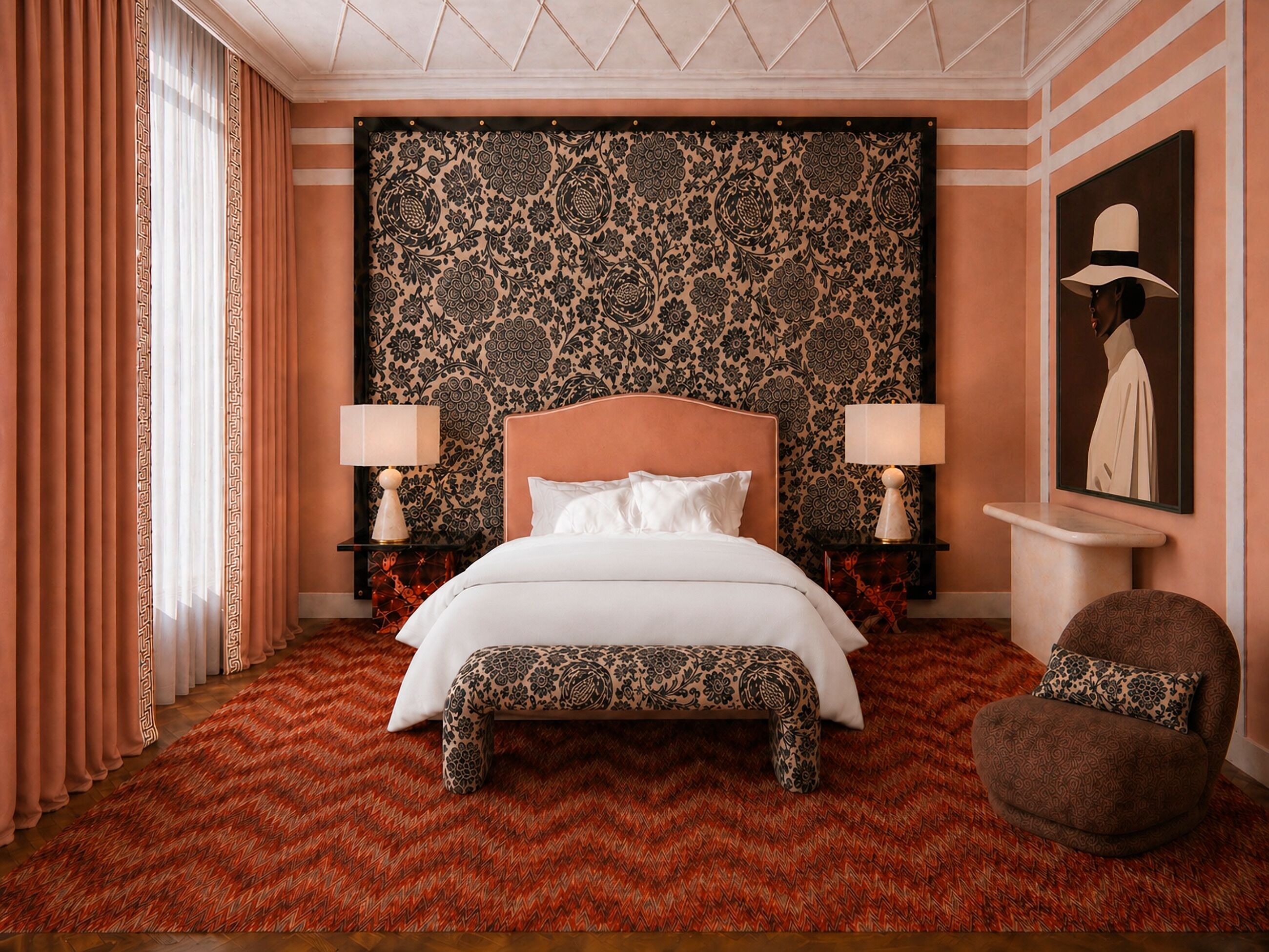 1 bedroom, in-room safe, individually decorated, individually furnished