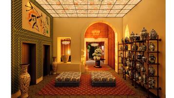 Interior entrance