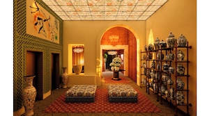 Interior entrance