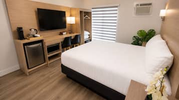 Suite studio luxueuse | Literie de qualité, couette en duvet, lit avec matelas à plateau-coussin