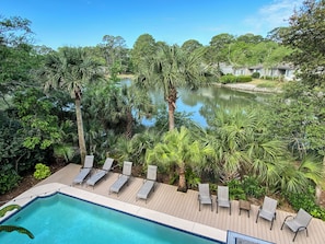 Pool - 21 Wren Drive at The Sea Pines Resort (Hilton Head Island)
