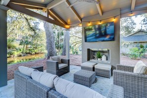 House, Multiple Beds, Kitchen, Garden View (33 S. Sea Pines Drive) | Property grounds - 33 S. Sea Pines Drive at The Sea Pines Resort (Hilton Head Island)