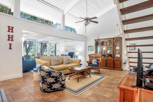 Villa, Multiple Beds, Kitchen, Golf View (57 Woodbine Villas ) | Interior - 57 Woodbine Villas at The Sea Pines Resort (Hilton Head Island)