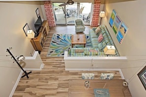 Villa, 1 Katil Raja (King) dengan Katil Sofa, Kitchen, Garden View (259 Stoney Creek Villa) | Ruang tamu | 40 inci televisyen dengan kabel