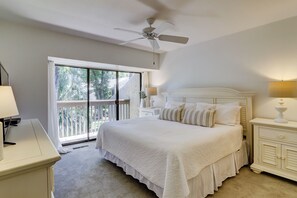 Villa, Multiple Beds, Kitchen, Golf View (506 Plantation Club Villas) | 3 bedrooms, free WiFi, bed sheets - 506 Plantation Club Villas at The Sea Pines Resort (Hilton Head Island)