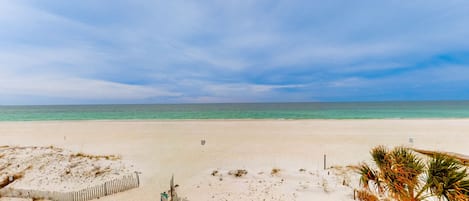 Aan het strand