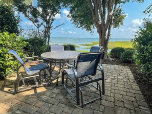 Outdoor dining - 742 Schooner Court at The Sea Pines Resort (Hilton Head Island)