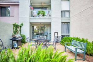 Villa, Multiple Beds, Kitchen, Garden View (908 Cutter Court) | Outdoor dining - 908 Cutter Court at Sea Pines Resort (Hilton Head Island)